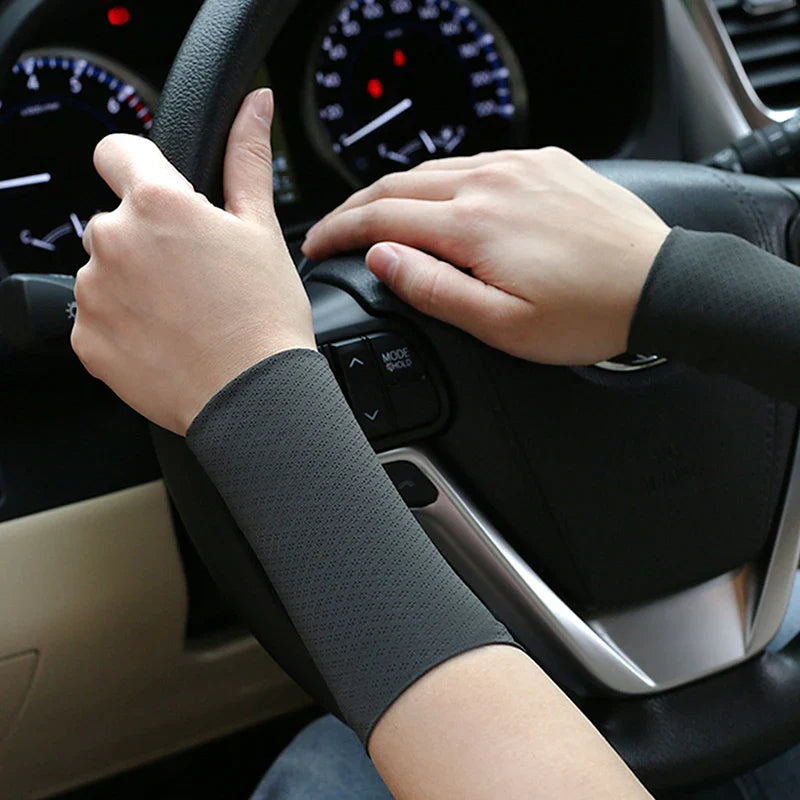 Ice Silk Cooling Wrist Bands – Breathable Sports Sweatbands