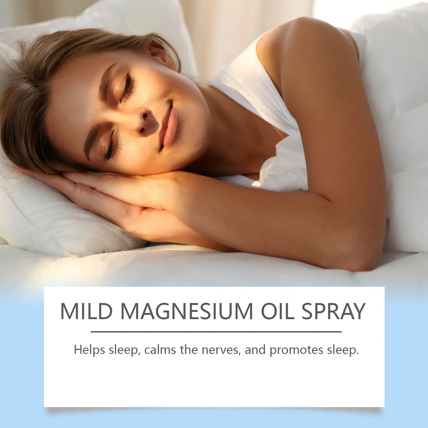 Organic Magnesium Oil Spray – Sleep, Calm & Muscle Relief