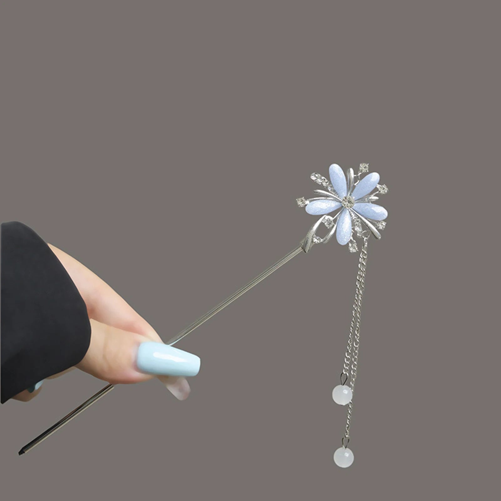 Alloy Hanfu Matching Hair Sticks New-Chinese Style Hair Stick for Holiday Party Hair Accessories Peaceful Pleasures Health and Wellness