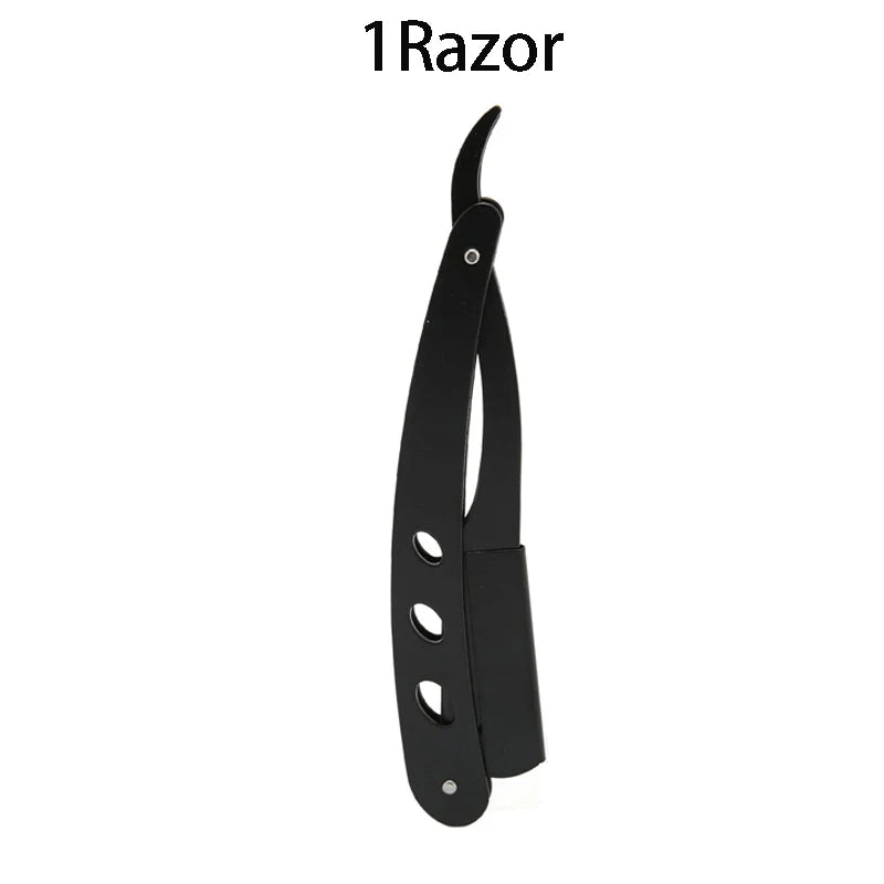 Men's Folding Straight Razor – Sharp Stainless Steel Blade