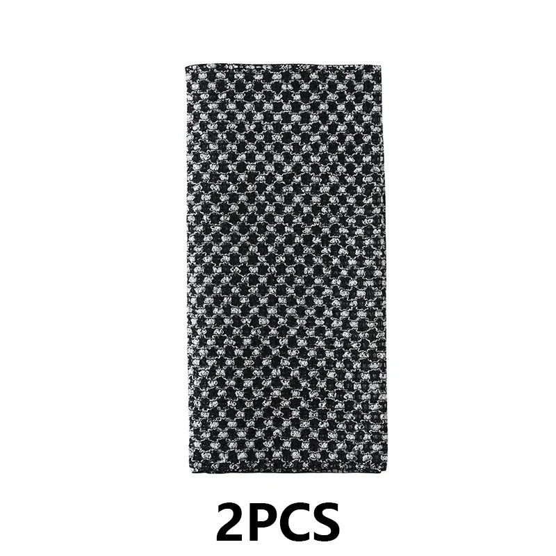 2-Pack Ultra-Long Exfoliating Back Scrubber Towels – Silver-Ion