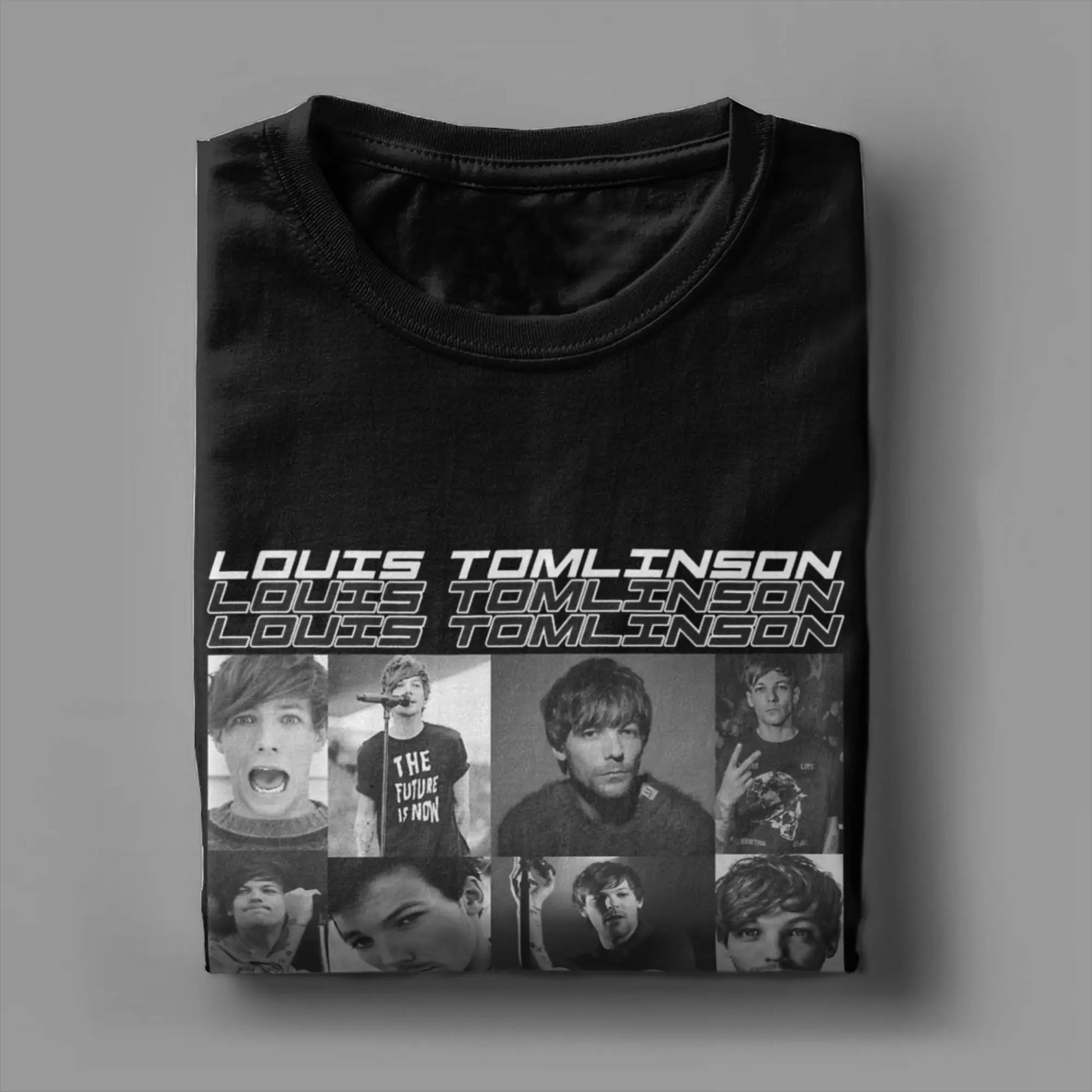 Louis Tomlinsons Men T Shirts I'm Yours Fun Tees Short Sleeve Crew Neck T-Shirt 100% Cotton Big Size Clothes Peaceful Pleasures Health and Wellness