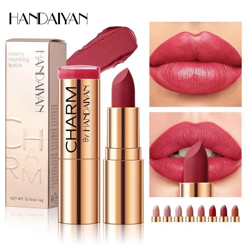 Long-Lasting Hydrating Waterproof Lipstick | Full Coverage