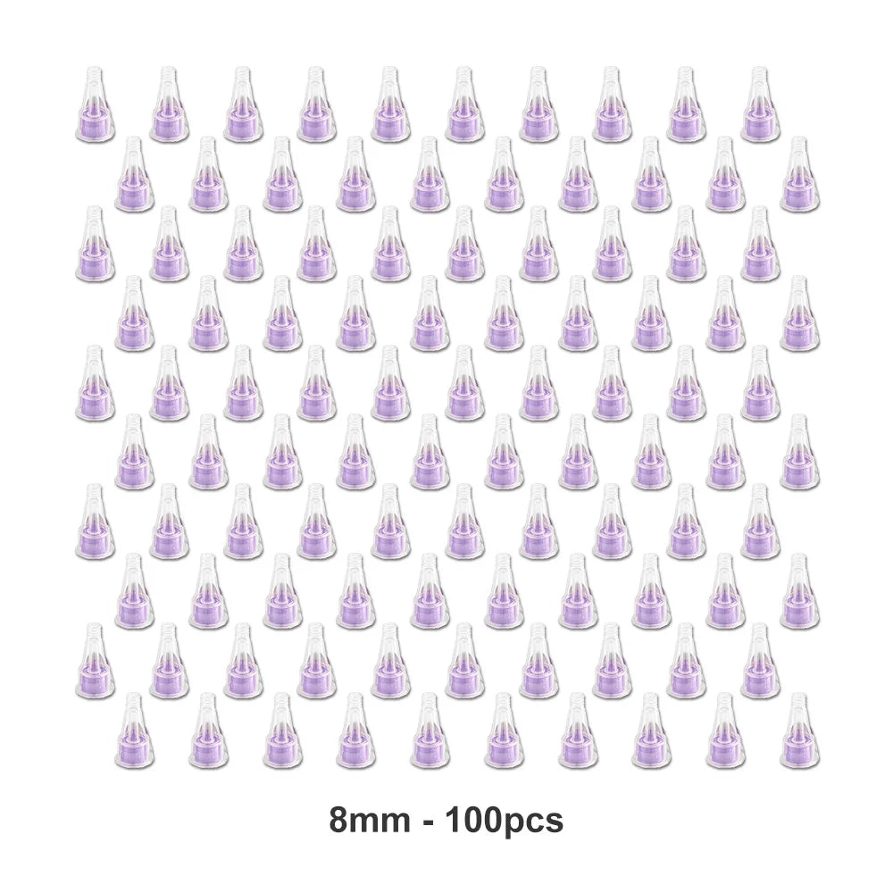 100PCS Pen Needles for Insulin Injection - 4/5/6/8mm, Universal Fit for Insulin Pens, Blood Glucose Management Accessories Peaceful Pleasures Health and Wellness 8mm 1BOX - total 100PCS