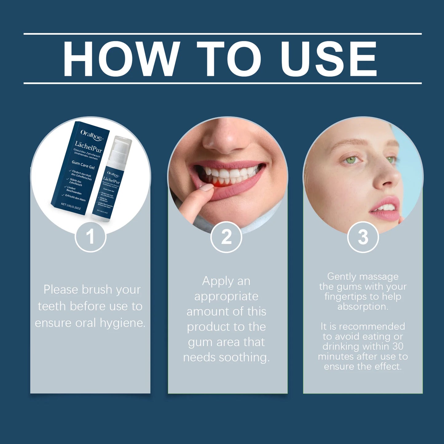 Natural Dental Care Gel – Gum Health, Stain & Fresh Breath