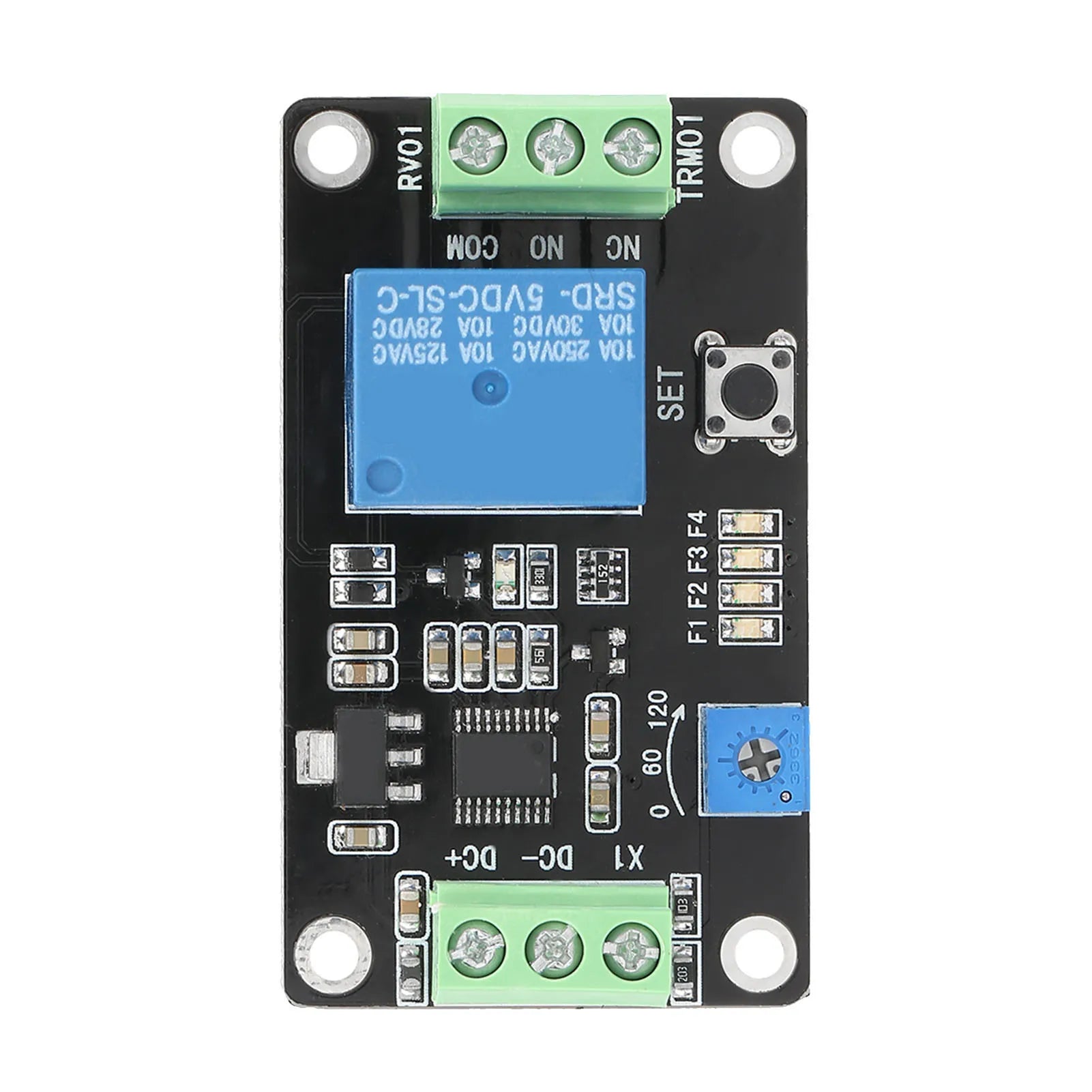 Delay Timer Relay Delay Timer Relay Self locking Delay On Off Time Super 555 Timer 5V/12V/24V Peaceful Pleasures Health and Wellness