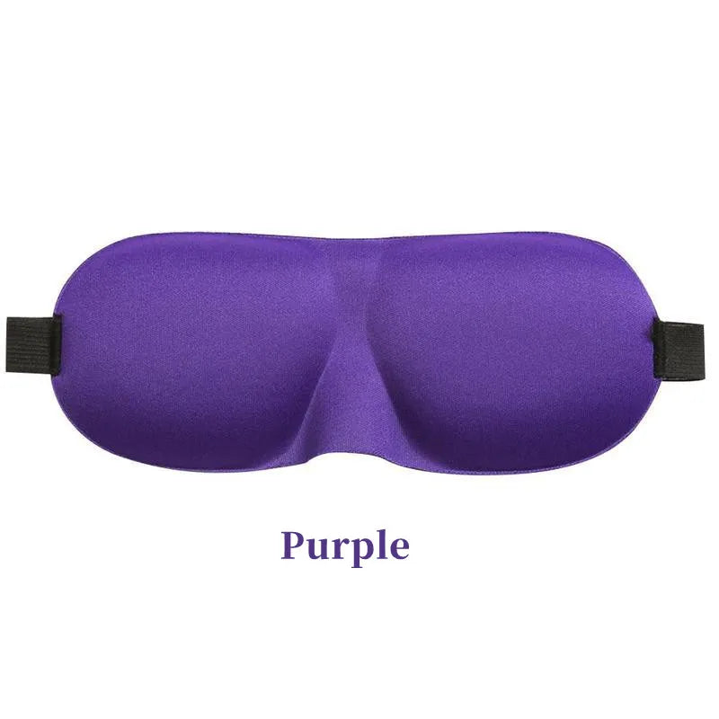 3D Contoured Sleep Mask – 100% Light Blocking & Breathable