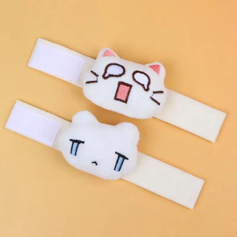 Cute Cat Plush Clip for Backpack, Keychain & Bag Decor