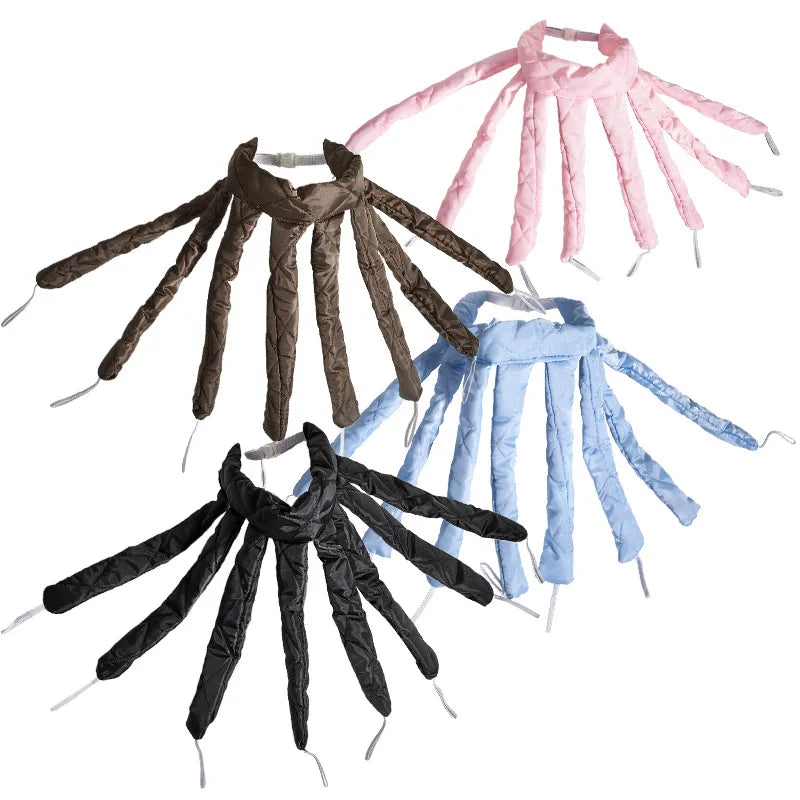 Heatless Hair Curler Ribbon Headband | Soft Wave Rollers