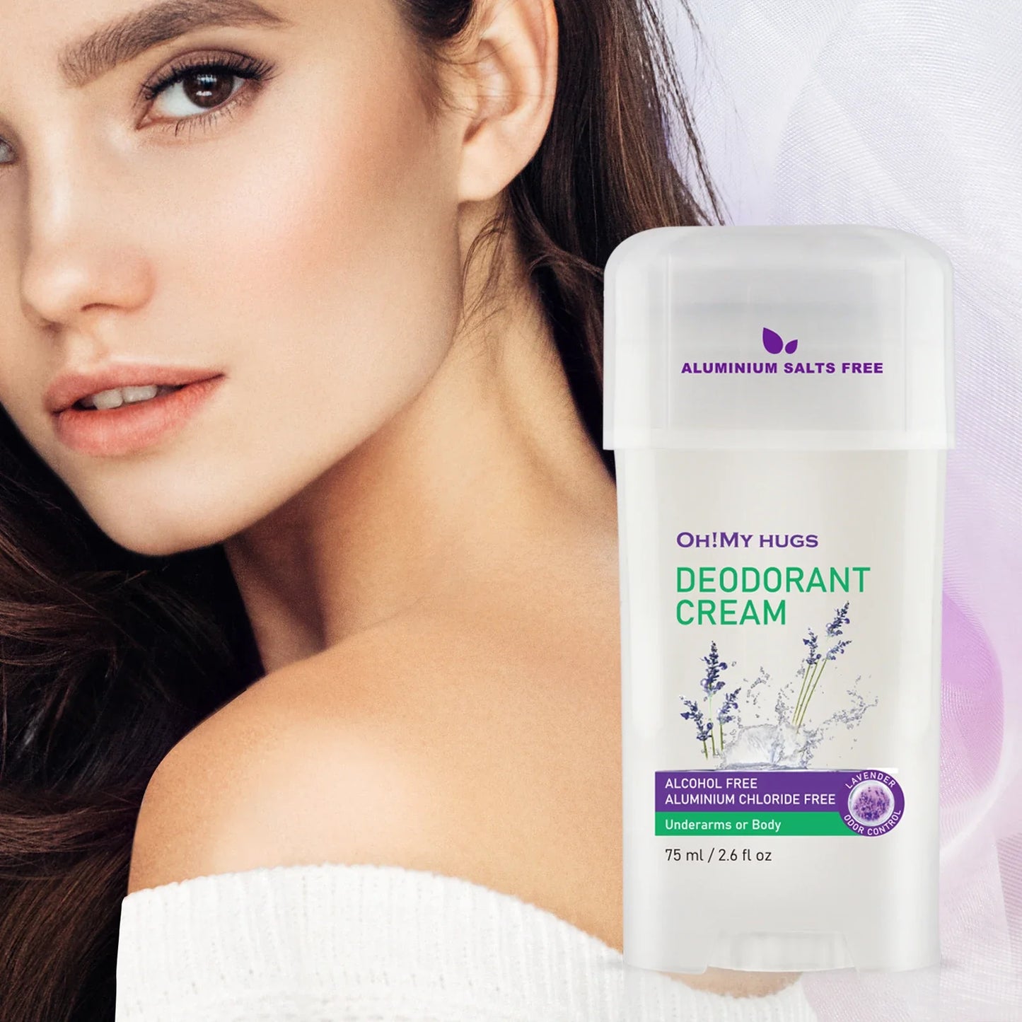 YURHERSU Lavender Deodorant Cream – Unisex All-Day Freshness