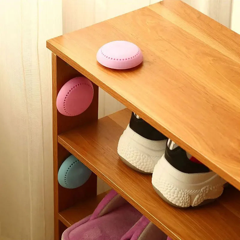 Solid Round Air Freshener Deodorizer 3pc – Home, Car & Wardrobe