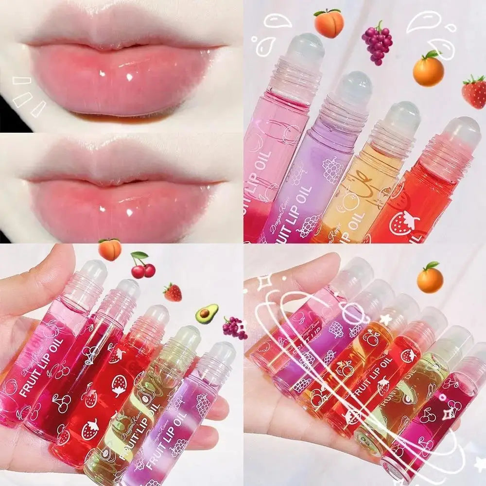 Dragon Ranee Fruit Roll-On Lip Oil – Hydrating Gloss & Balm