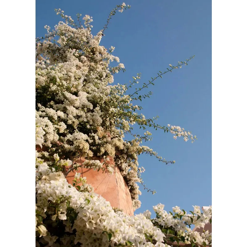 Santorini Greece Canvas Wall Art | Aesthetic Travel Poster