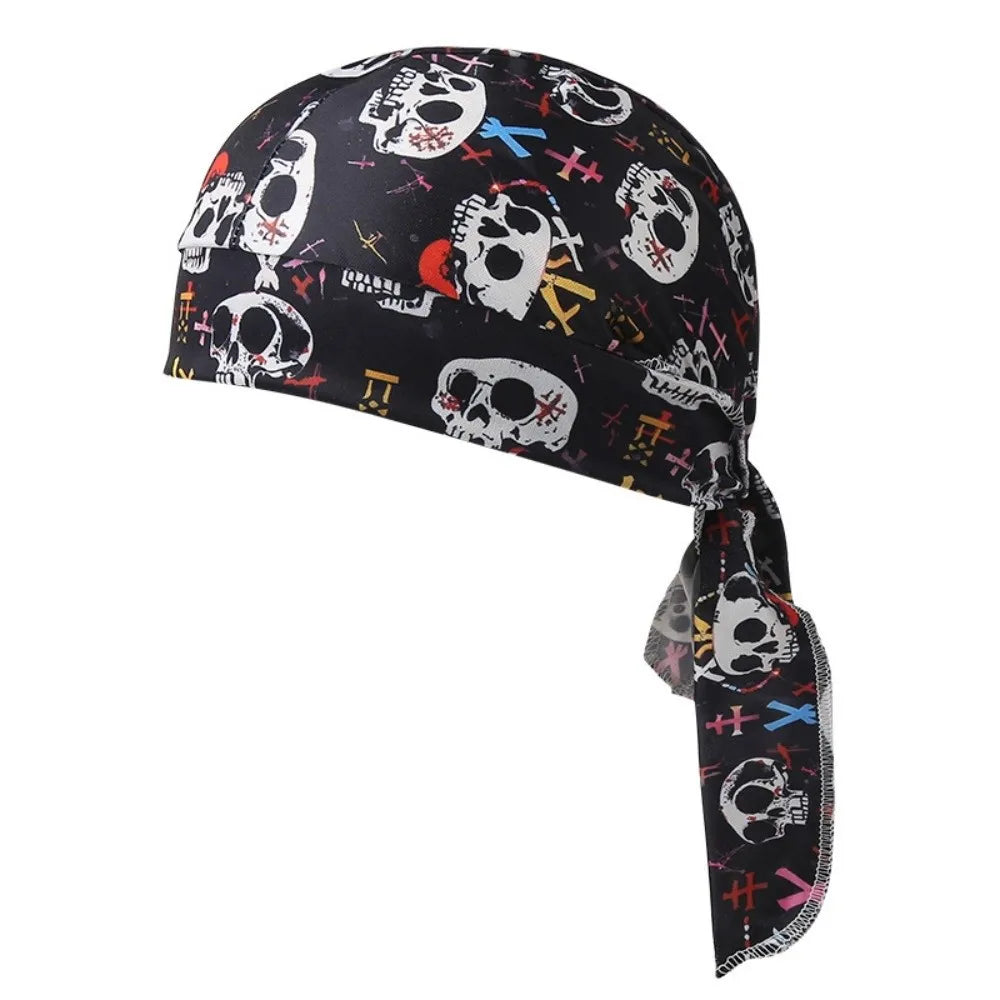 Breathable UV Hijab Cap – Quick Dry Elastic Bandana Headscarf
