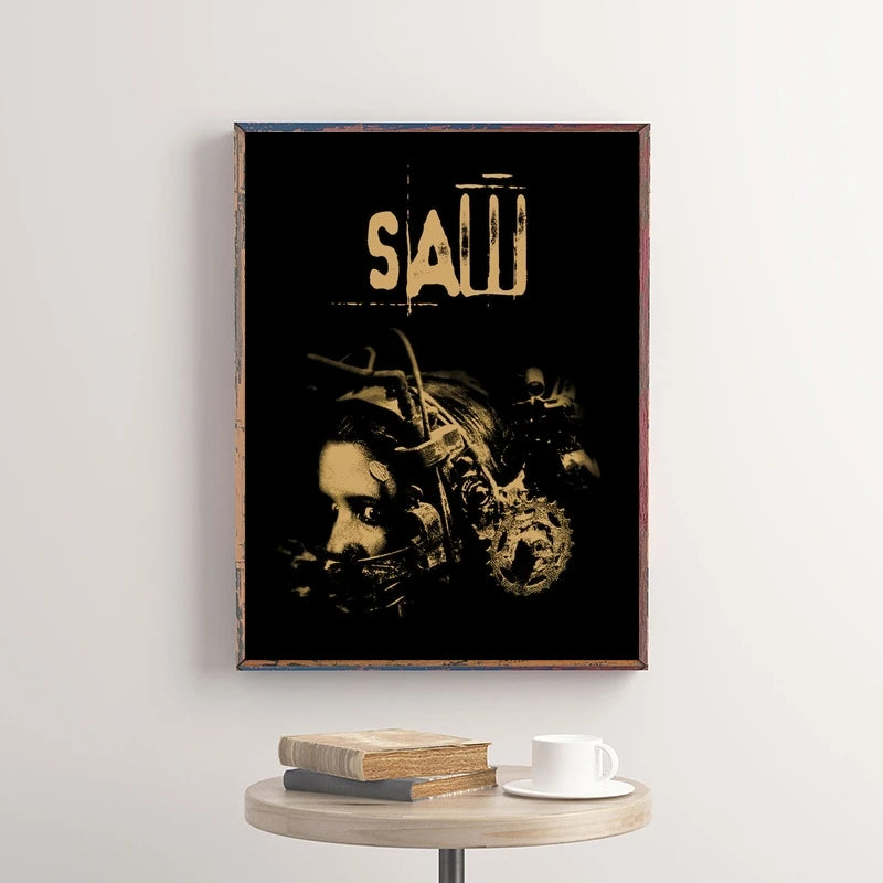Retro Leon Movie Canvas Wall Art | Vintage Film Poster Print