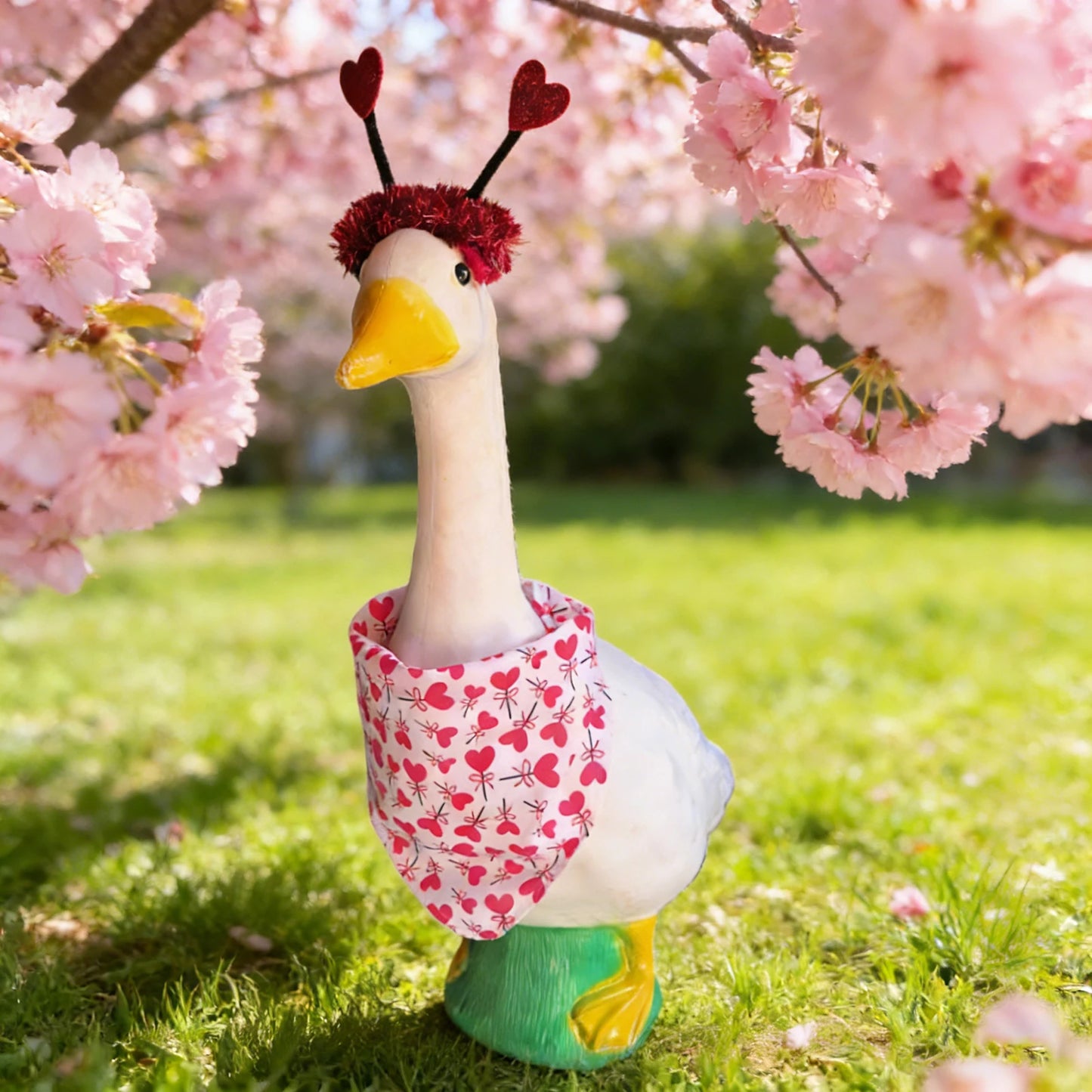 Porch Goose Bathrobe Outfit – Cute Goose Statue Costume