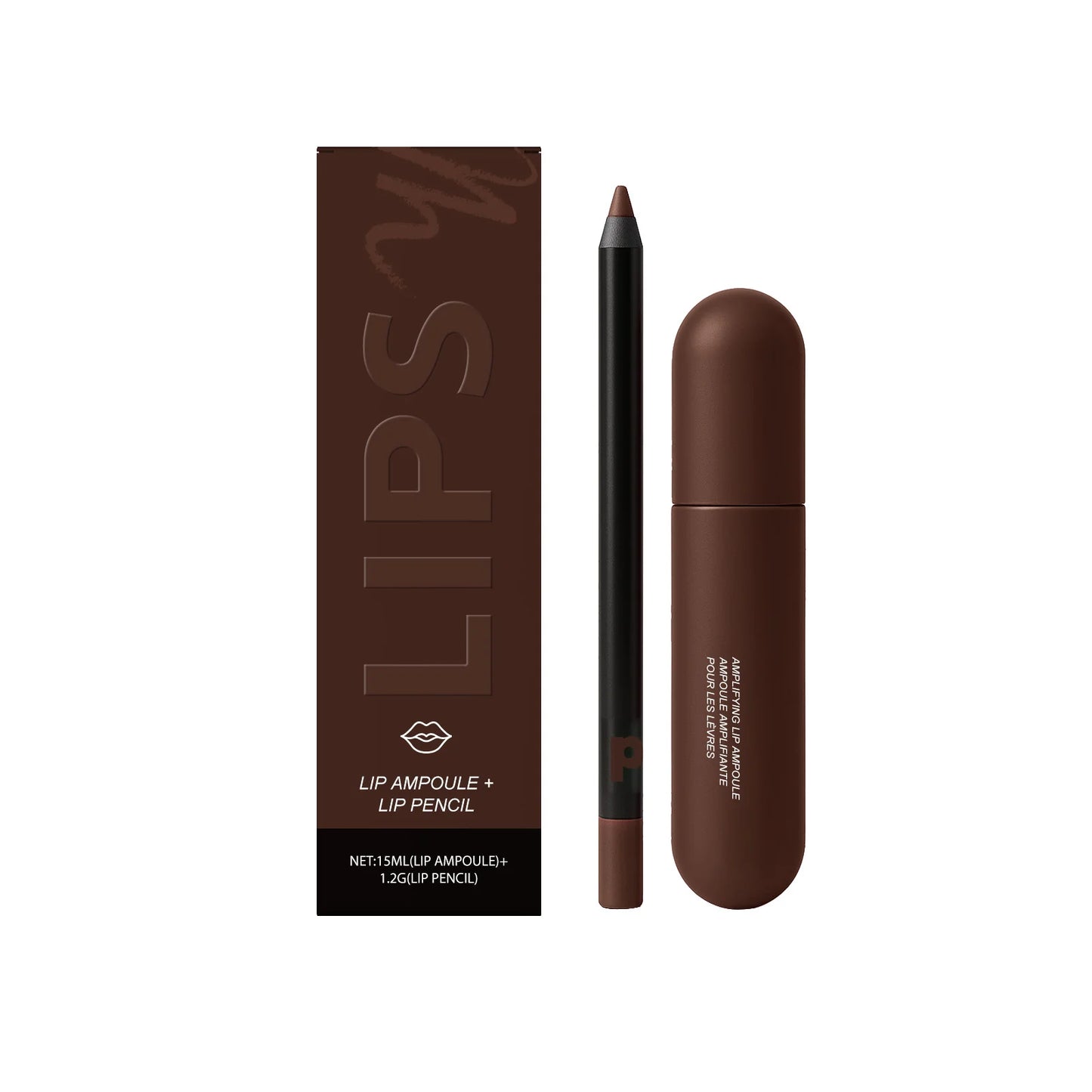 Waterproof Matte Lipliner Pencil Set Long Lasting Non Drying Perfec Lining Filling Lips Moisturizing Plump Lip Color Lip Care Peaceful Pleasures Health and Wellness Chocolate