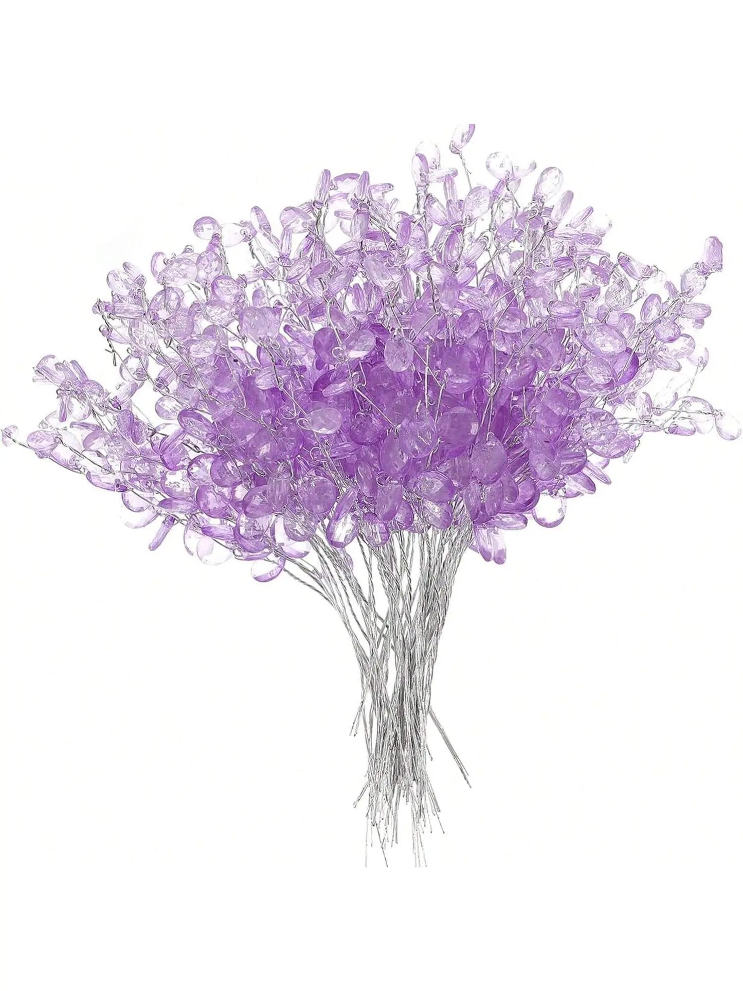 Crystal Acrylic Water Droplet Artificial Flowers – Wedding Décor