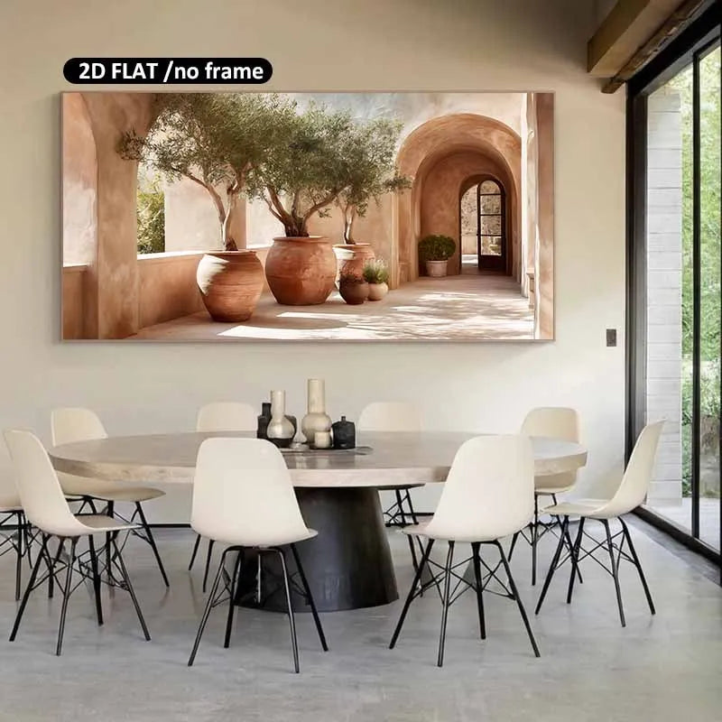 2D Flat Unframe Canvas Art, for Modern Living Rooms, Bedrooms Home Decor, This Realistic Fashion Mural Design Makes A Great Gift Peaceful Pleasures Health and Wellness