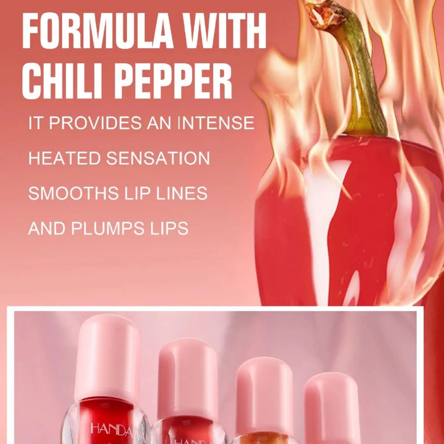 Handaiyan Pearlescent Lip Gloss – 8 Shades, Plumping & Long Lasting