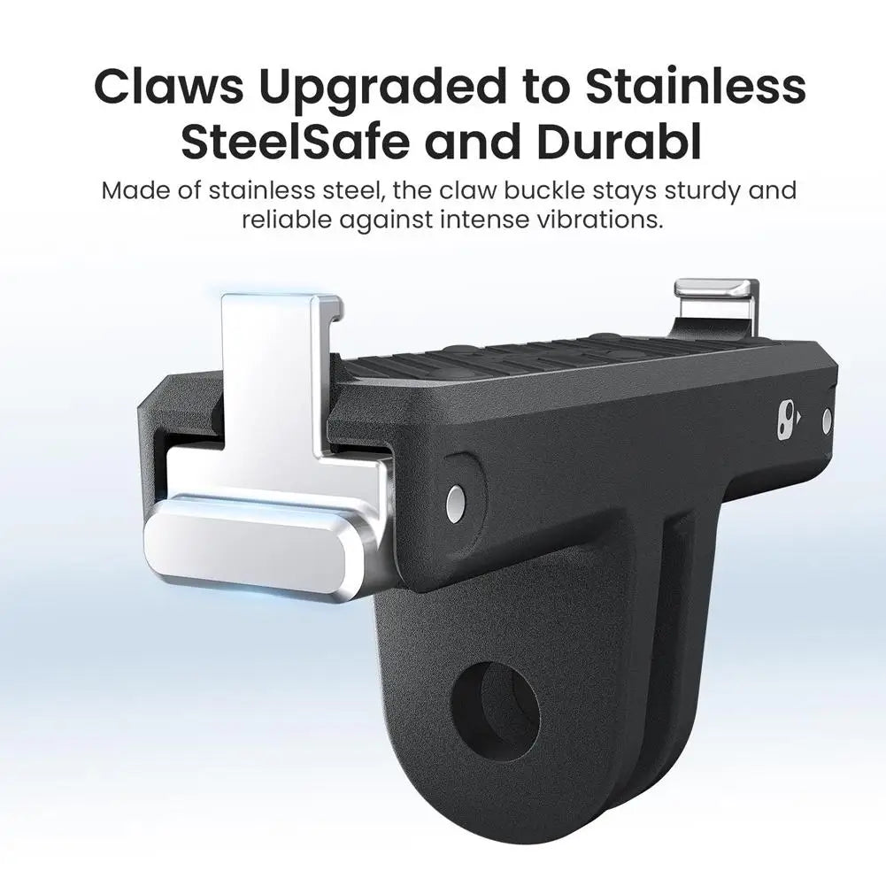 For Insta360 Go Ultra Magnetic Quick-Release Base For Metal Surfaces, Expandable Mounting Adapter Bracket For Camera Accessories Peaceful Pleasures Health and Wellness