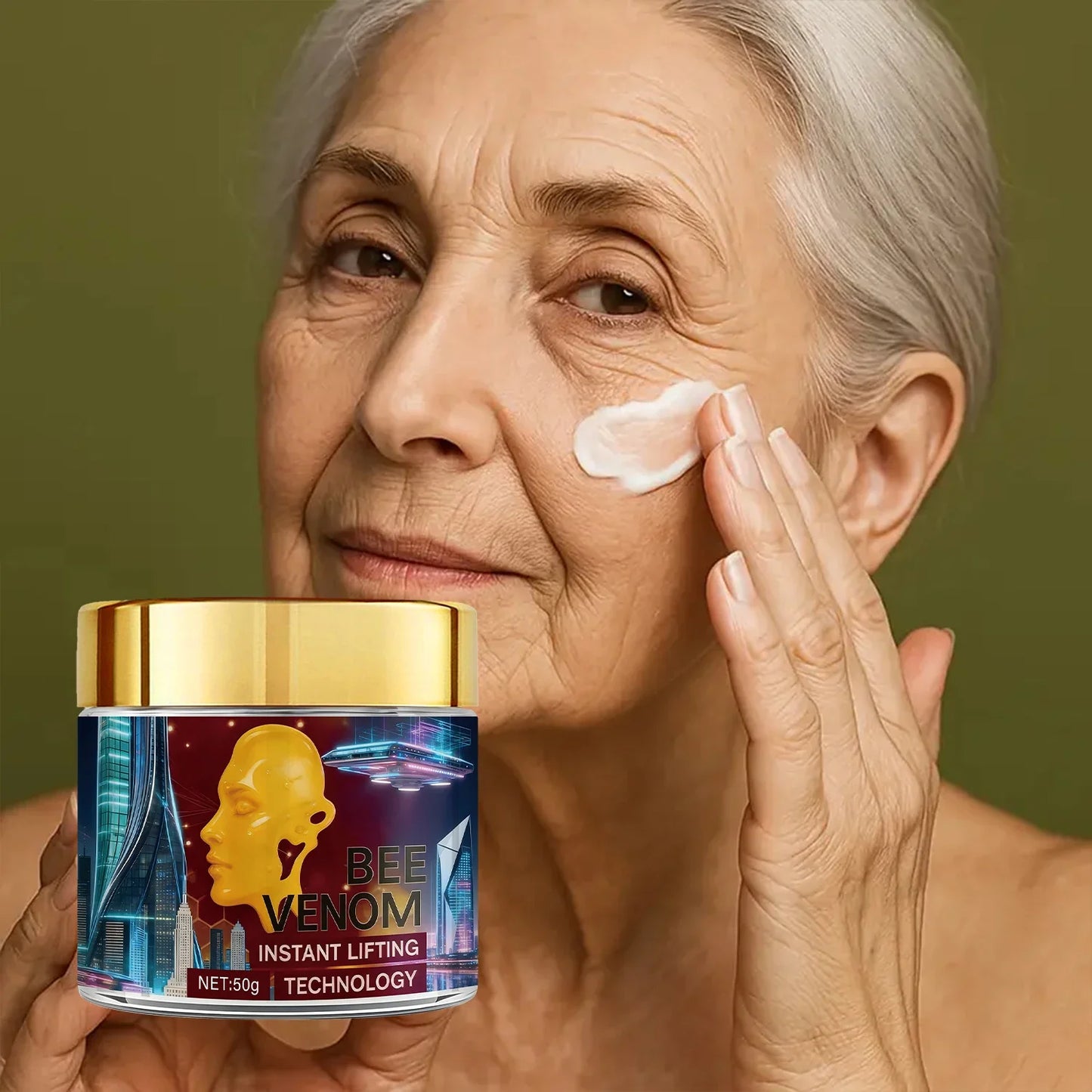 Bee Venom Lifting Cream with Retinol & Arbutin – Firming Face Cream