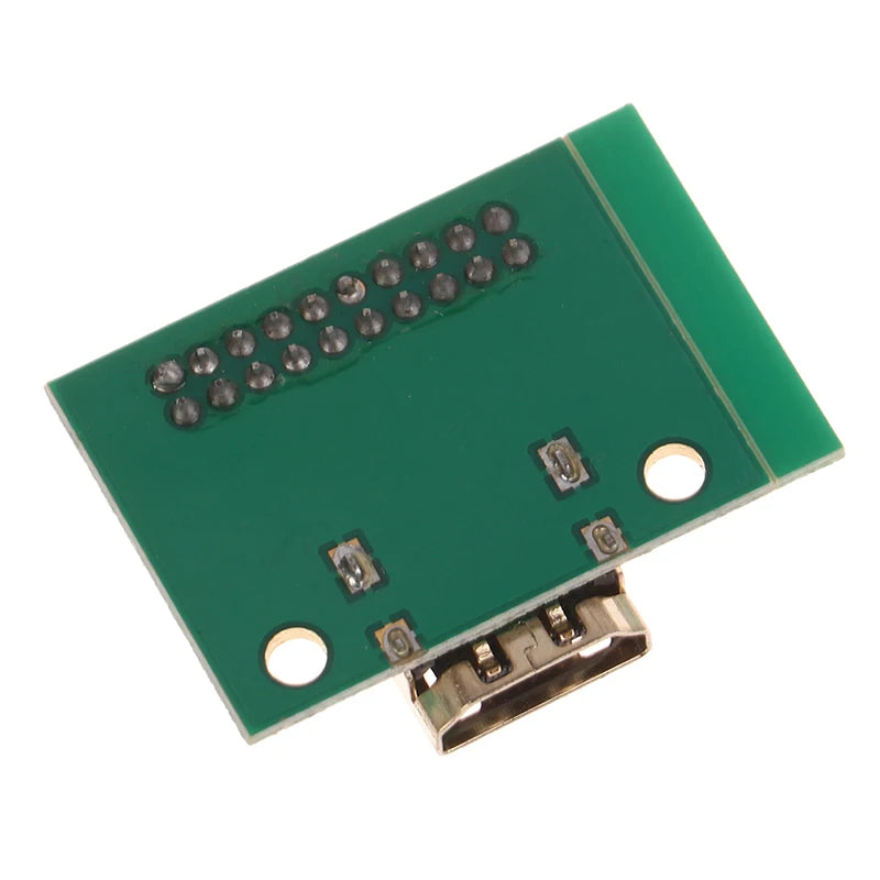 HDMI 19-Pin Test Socket Adapter PCB Breakout Board PCB Breakout Board Peaceful Pleasures Health and Wellness