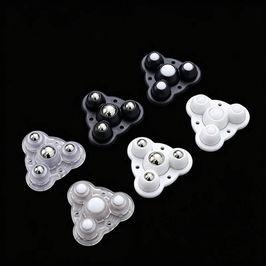 4-Pack Self-Adhesive 360° Swivel Mini Caster Wheels for Furniture Furniture Caster Wheels Oasis Select
