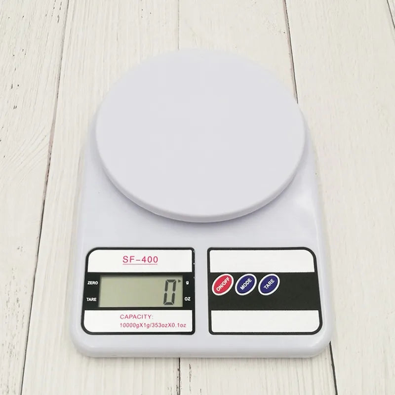 10kg X1g High-precision Digital Kitchen Electronic Scale Food and Medicinal Material Cooking Baking Cakes Measurement Scale Peaceful Pleasures Health and Wellness