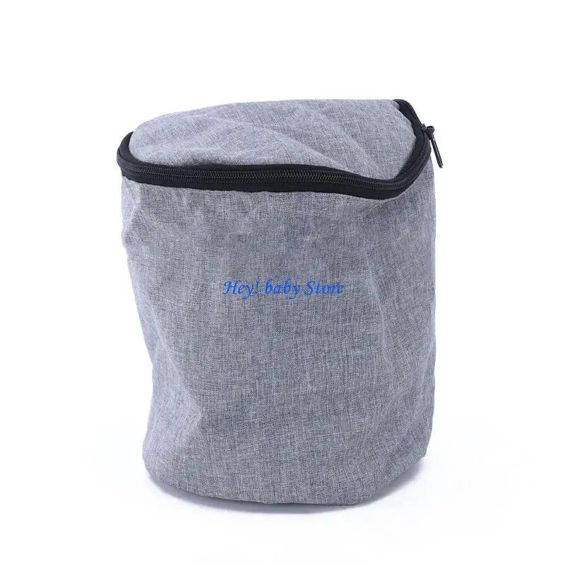 Baby Stroller Hanging Bag – Zipper Lid, Bottle & Diaper Storage