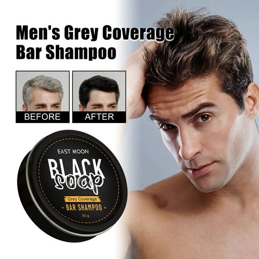 East Moon Hair Darkening Shampoo Bar | He Shou Wu Polygonum Hair Darkening Shampoo Bar Oasis Select