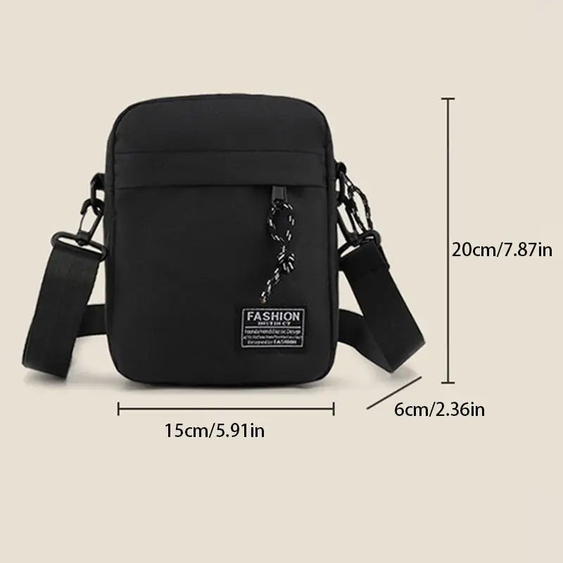 Men's Oxford Shoulder Bag | Crossbody or Single Strap Daily Bag
