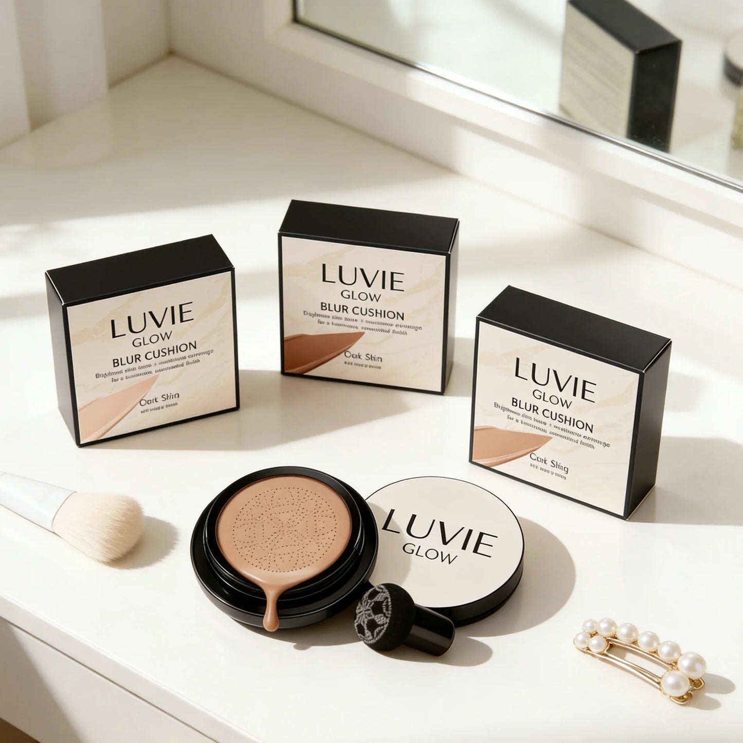 Mushroom Head Air Cushion CC Cream Foundation – Full Coverage