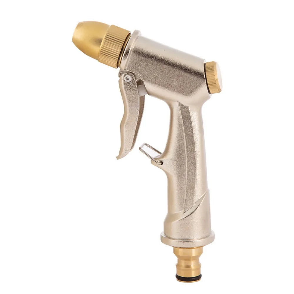 7-Mode Aluminum Alloy High-Pressure Garden Hose Spray Nozzle