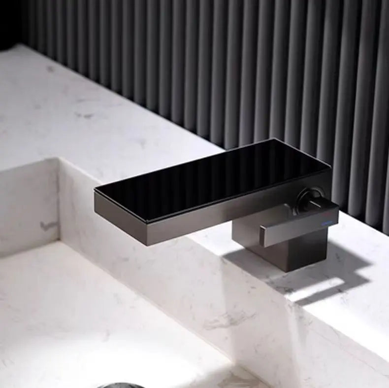 Touchless Infrared Smart Basin Faucet | Brass Digital Display