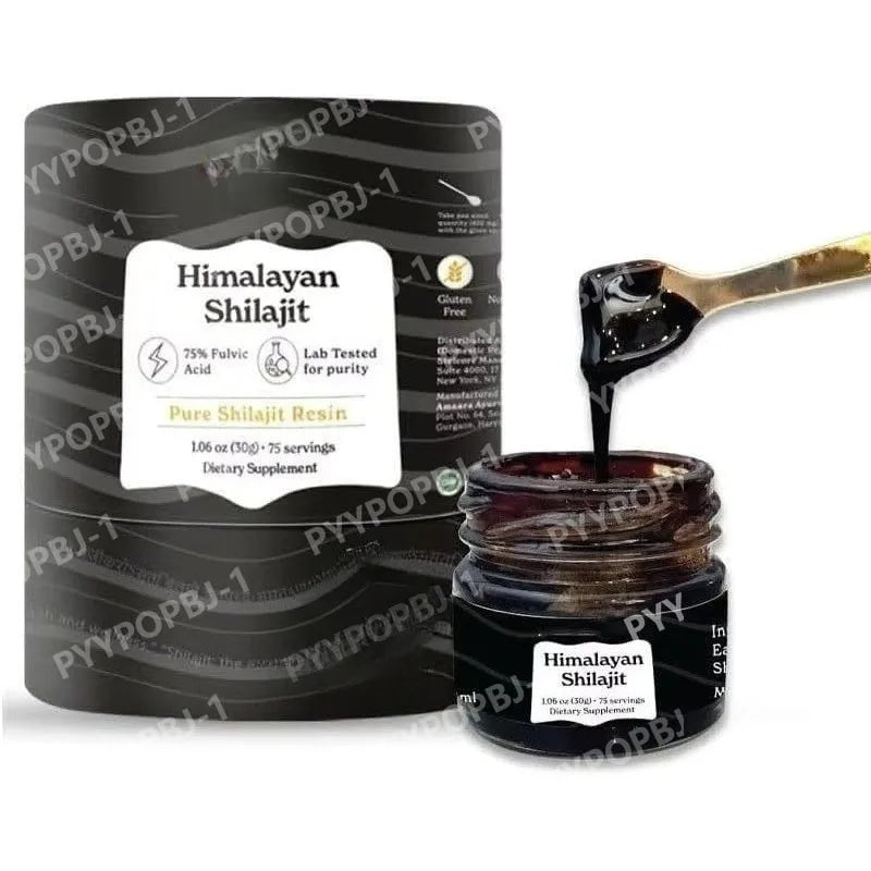 Himalayan Shilajit Resin | Fulvic Acid, 85+ Minerals, 75 Servings