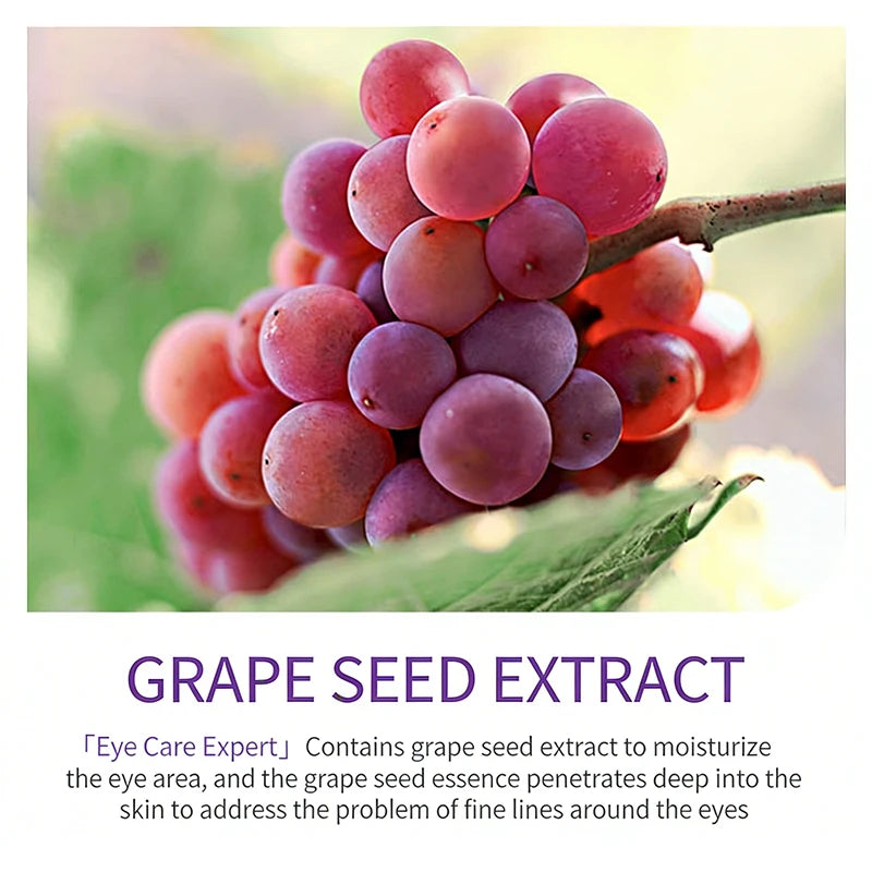 60pc Grape Collagen Eye Patches for Dark Circles & Puffiness