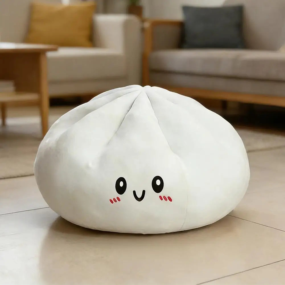 Giant Dumpling Squishy Pillow – Soft Stress Relief Toy