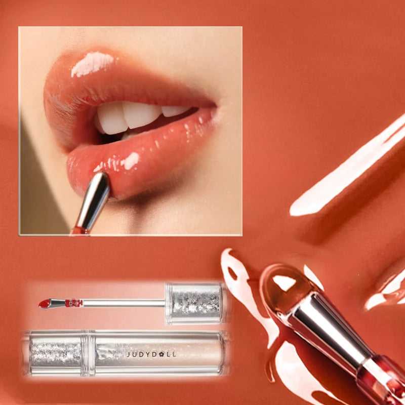 Judydoll Mirror Shine Lip Glaze – Watery Tint & Long-Lasting Color