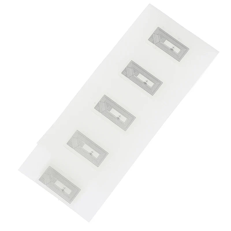 100-Pack NFC NTAG213 Sticker Tags 13.56MHz RFID Wet Inlay