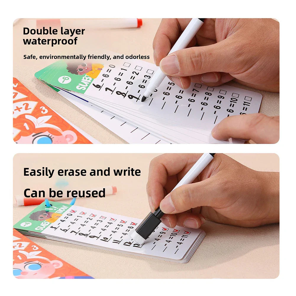 Math Flash Cards for Kids – Addition, Subtraction, Multiplication