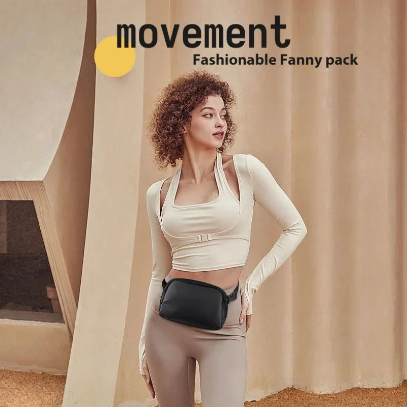 Multifunctional Running Waist Bag | Sports Crossbody Chest Pack