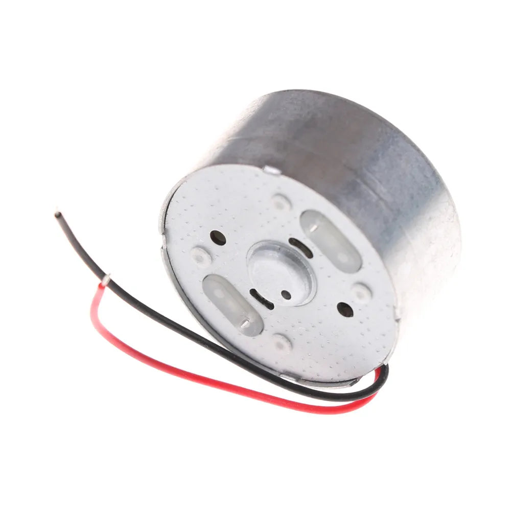 New DC 1.5V 3V 5V 6V 6600RPM Micro RF-300C Solar Power Motor Small Round Toy Motor Peaceful Pleasures Health and Wellness