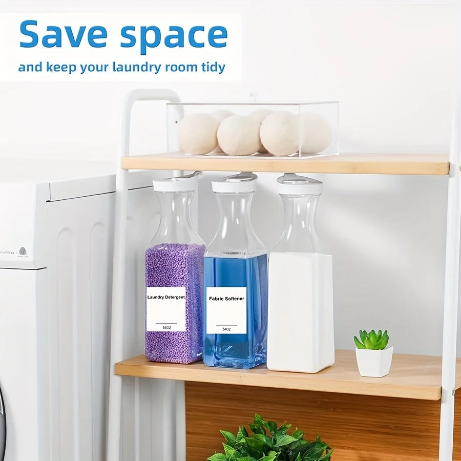Laundry Detergent & Fabric Softener Dispenser – Plastic Liquid Container with Efficient Dispensing System