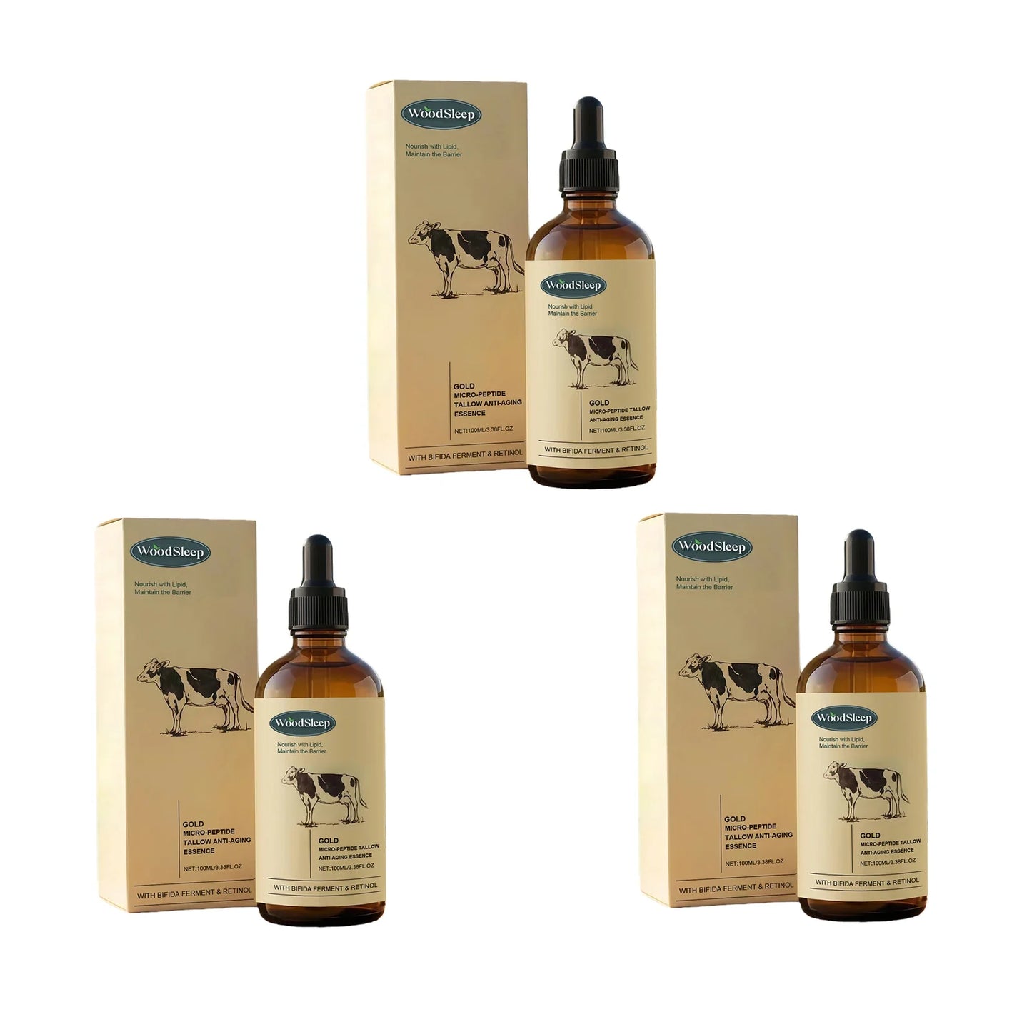 WOODSLEEP Tallow Face Serum – Firming, Brightening & Hydrating