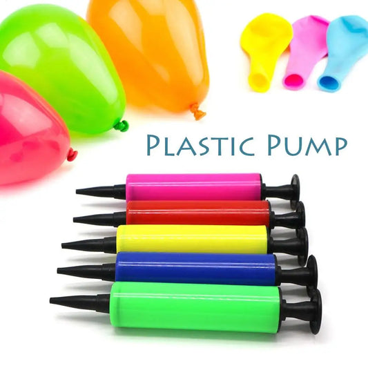Hand Push Balloon Pump – Double-Action Party Inflater Balloon Pump Oasis Select
