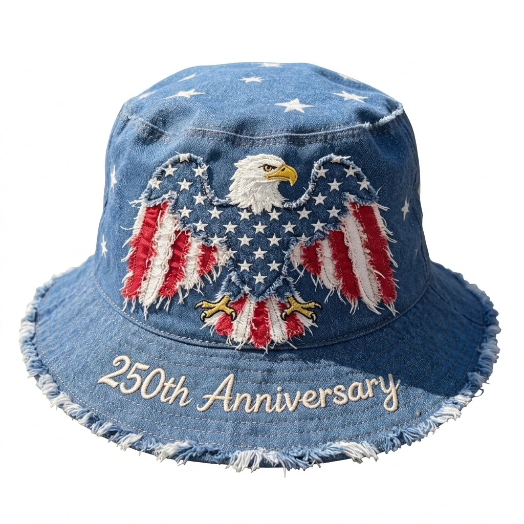 250 Anniversary Edition Sun-Protection Fishing Hat Lightweight Adjustable Outdoor Cap for Men and Women Peaceful Pleasures Health and Wellness B