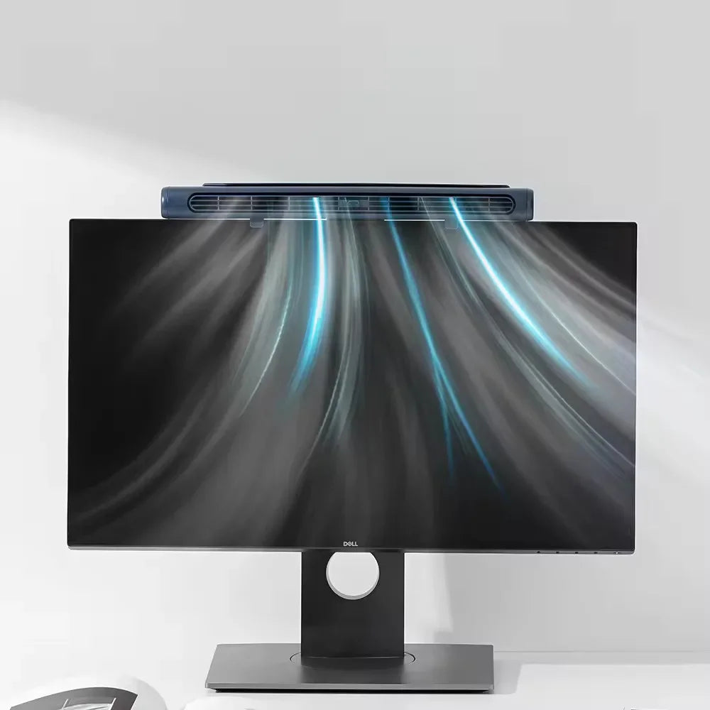 URGGU 4000mAh USB Clip-On Desk Fan | 3 Wind Modes, Rechargeable