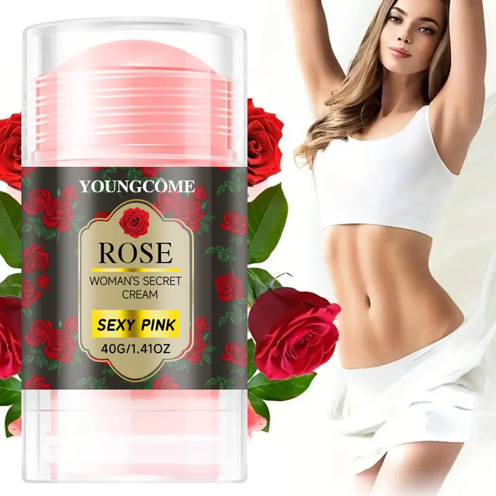 YOUNGCOME Rose Moisturizing Cream Stick – Dry Face & Body Care Moisturizing Cream Stick Peaceful Pleasures Health and Wellness