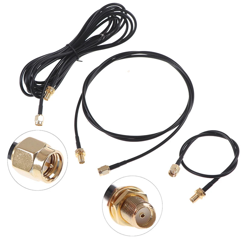 0.3-5M SMA Male to Female Cable RG174 RF Contor Adapter WIFI Antenna Cable Peaceful Pleasures Health and Wellness